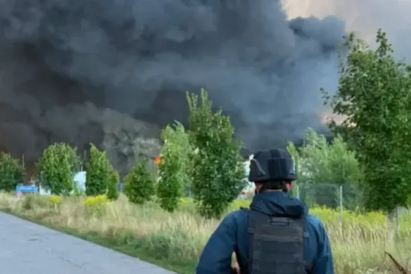Бориспіль, 20 серпня: підтверджені цифри нічної атаки на склади та об’єкти Червоного Хреста