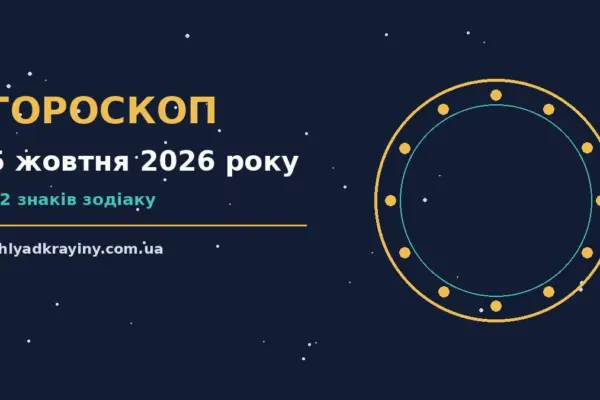 Гороскоп на 5 жовтня 2026 року: можливості цього дня для впевненого початку дня
